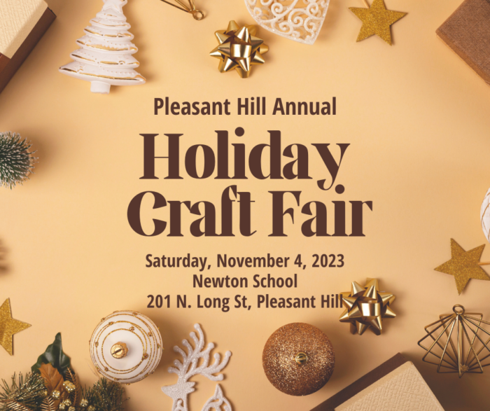 Pleasant Hill Holiday Craft Fair Home Grown Great