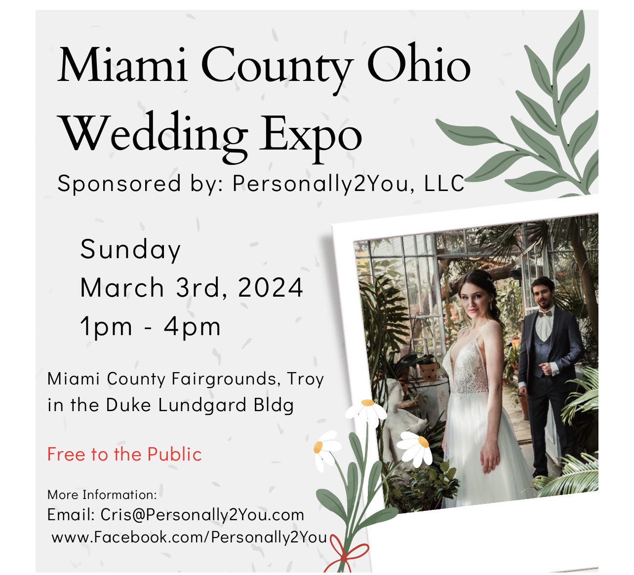 Miami County Ohio Wedding Expo Home Grown Great